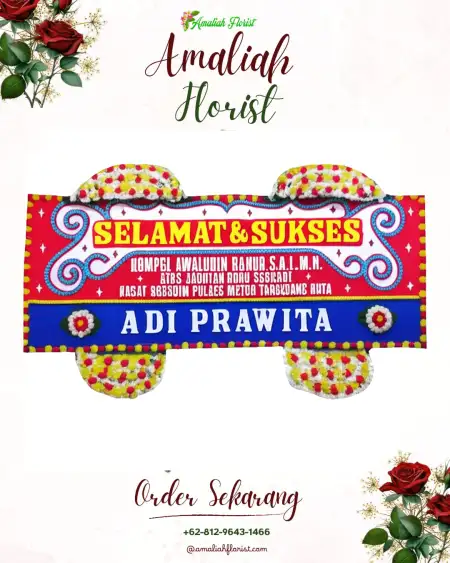 Papan Bunga Ucapan Selamat Jogomulyan